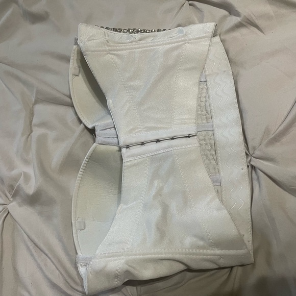 Windsor Silver Embellished Bustier Top - Picture 3 of 4